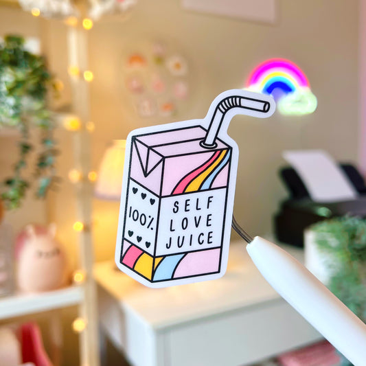 Self Love Juice Sticker