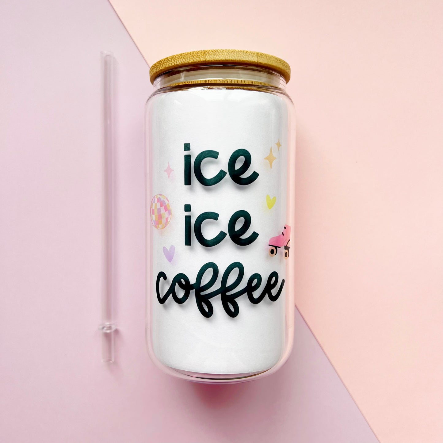 'Ice Ice Coffee' Iced Coffee Cup