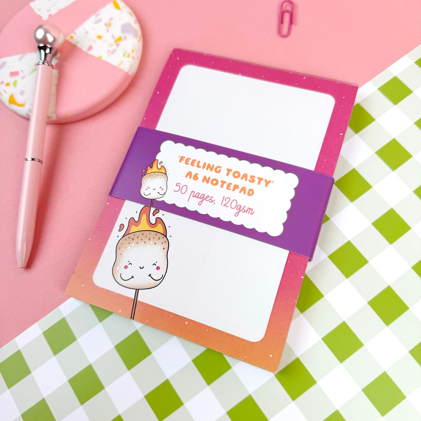 Toasted Marshmallow Notepad