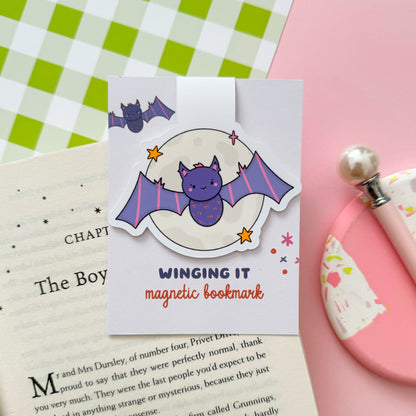 Just Winging It Magnetic Bookmark