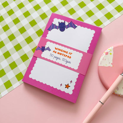 Just Winging It Notepad