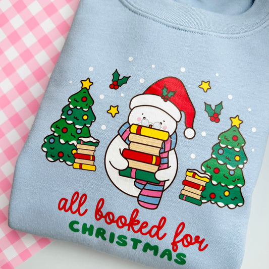 All Booked For Christmas Sweater