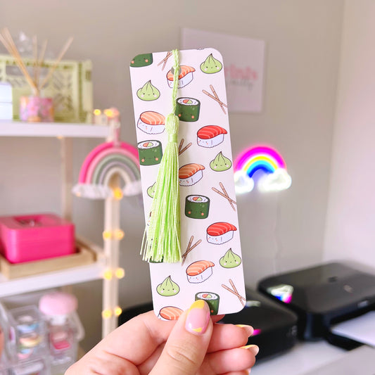 Sushi Bar Tassel Bookmark