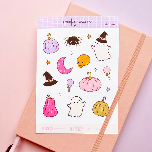 Spooky Season Sticker Sheet