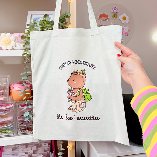 The Bear Necessities Tote Bag