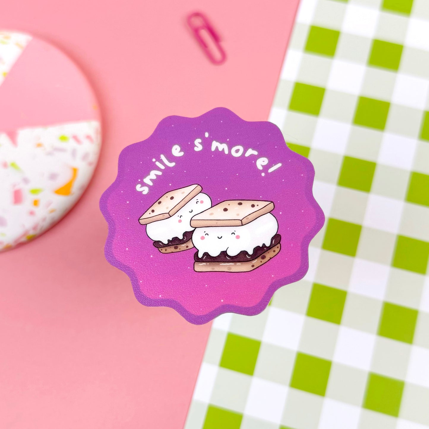 Smile S'more Sticker