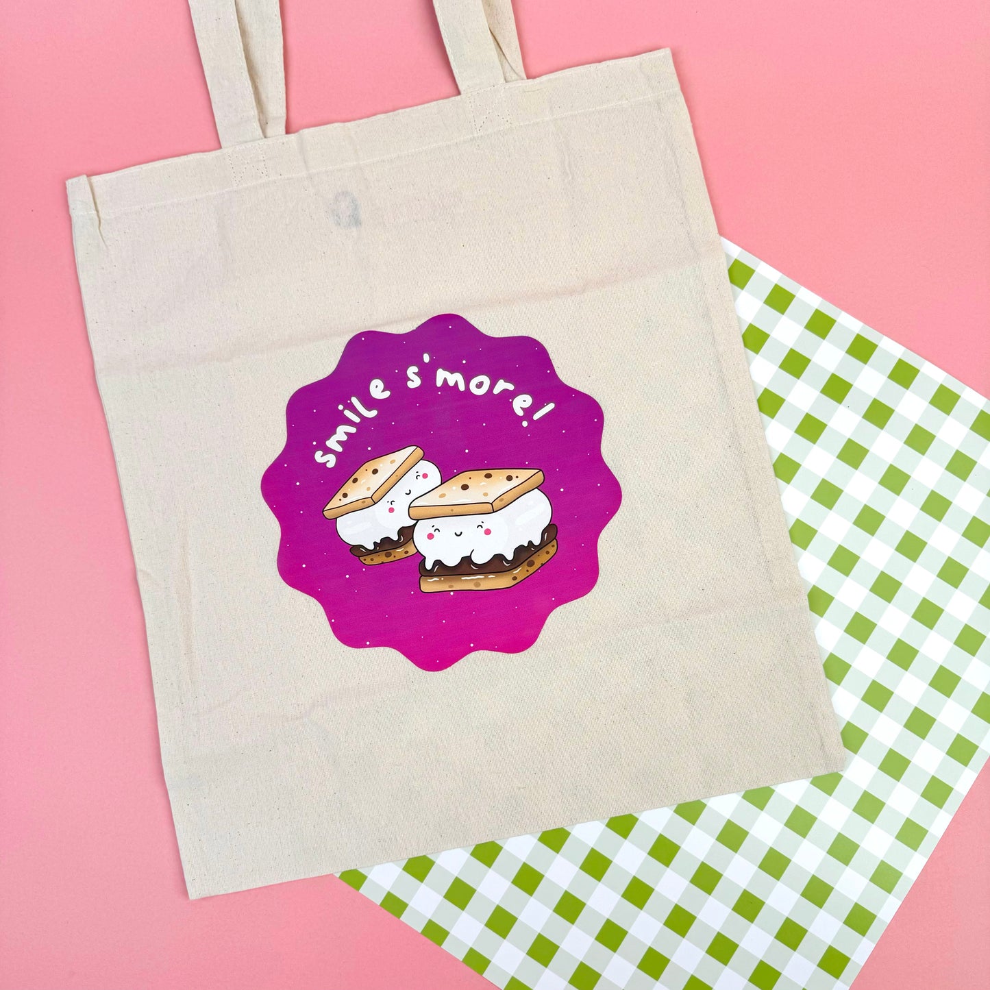 Smile S'more Tote Bag