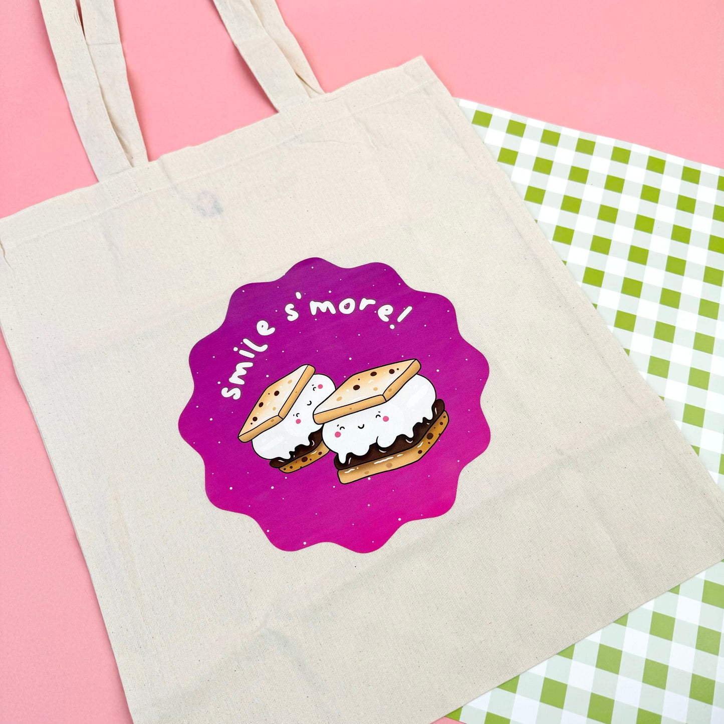 Smile S'more Tote Bag