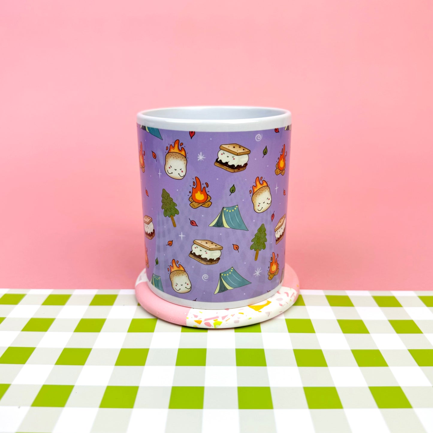 Lilac Cosy Campfire Mug