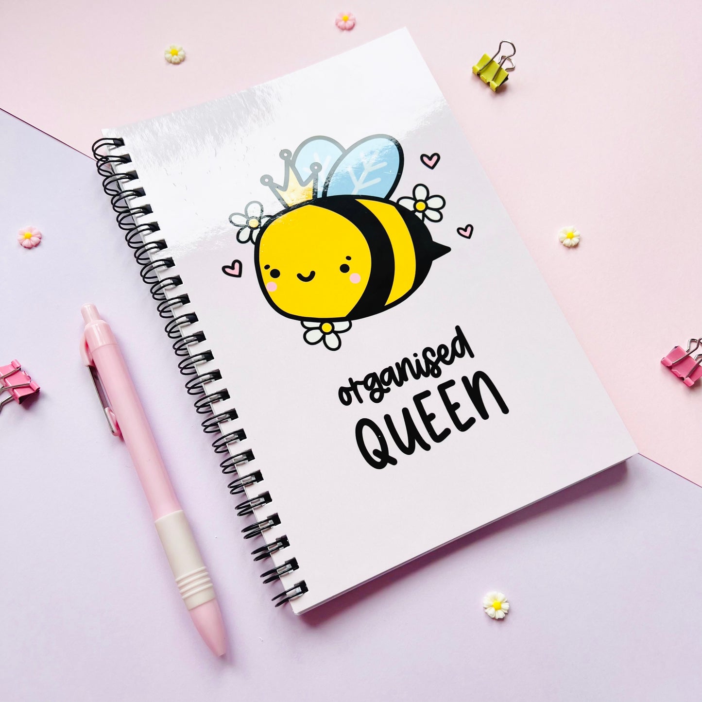 A5 Organised Queen Notebook