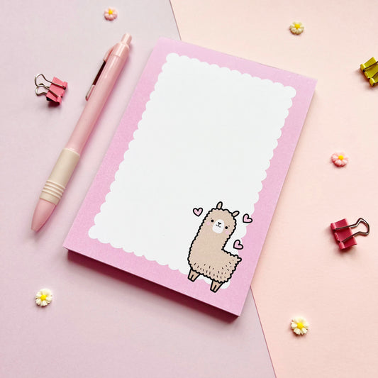 Alana The Llama Notepad