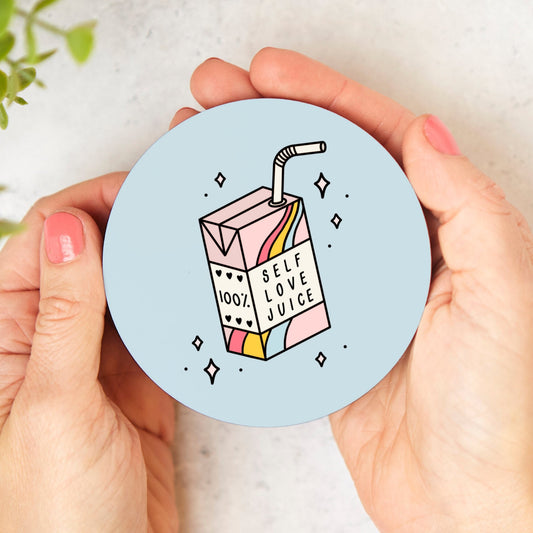 Self Love Juice Coaster