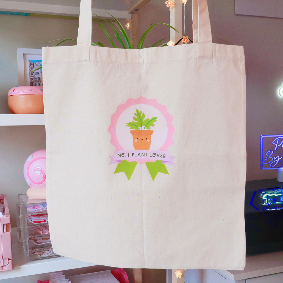 No.1 Plant Lover Tote Bag