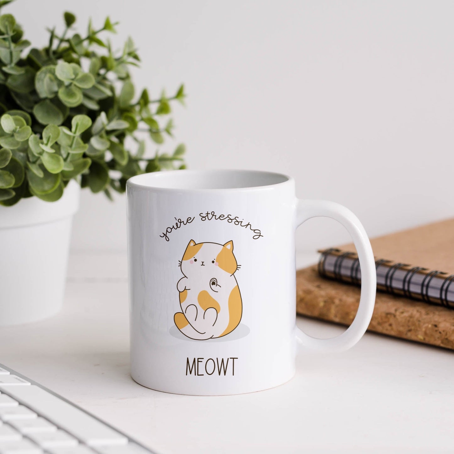 You're Stressing Meowt Mug
