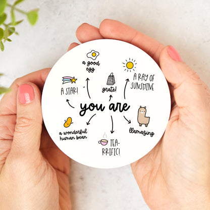 You Are... Positivity Coaster