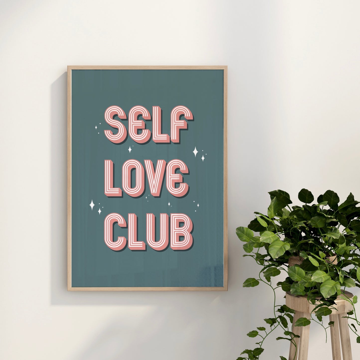 Self Love Club Wall Art Print