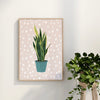 Snake Plant Wall Art Print