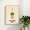 You Grow Girl Wall Art Print