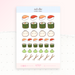 Sushi Bar Sticker Sheet