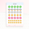 Cute Cosmo Sticker Sheet