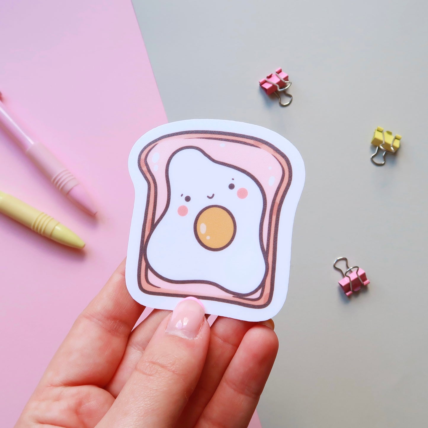 Egg on Toast Sticker