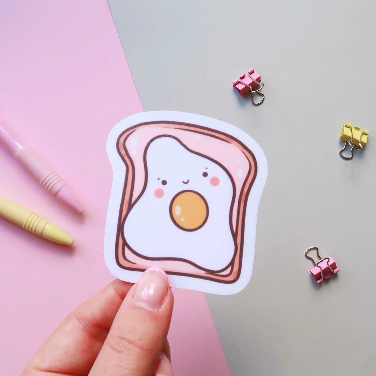 Egg on Toast Sticker
