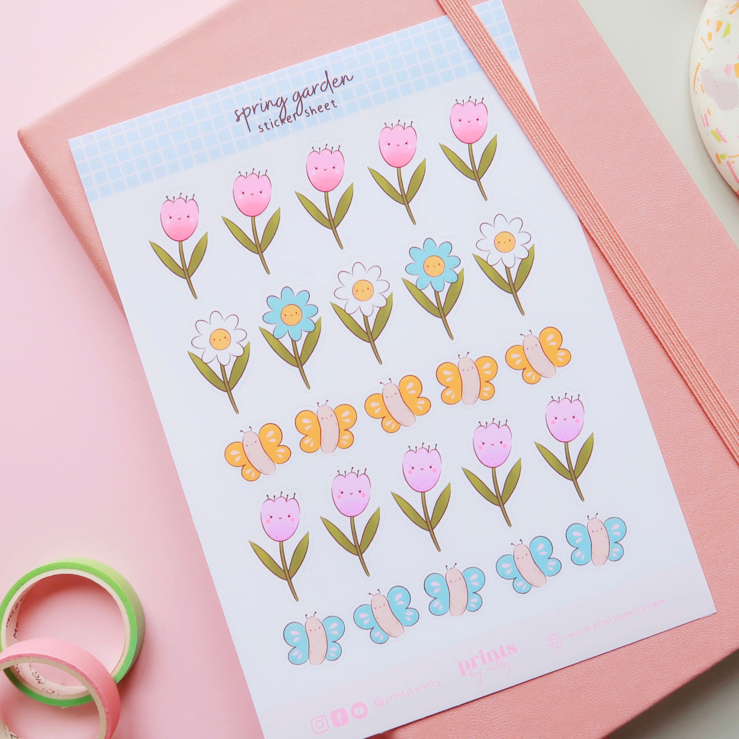 Spring Garden Sticker Sheet