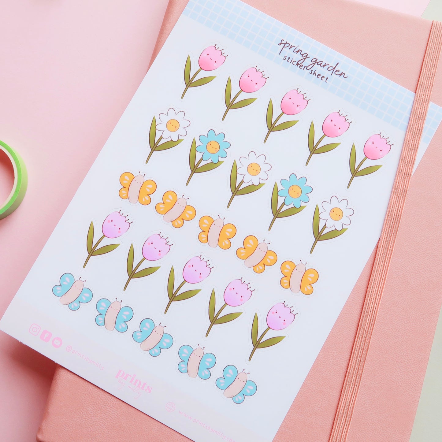 Spring Garden Sticker Sheet