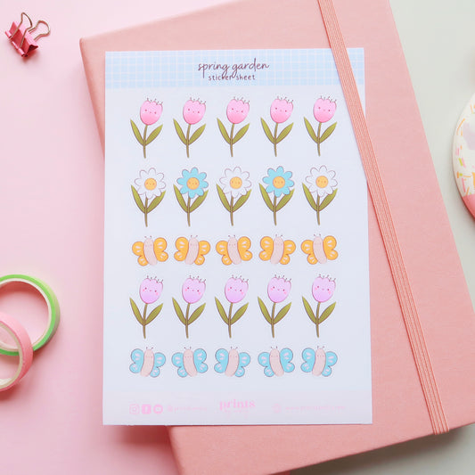 Spring Garden Sticker Sheet