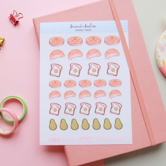 Brunch Besties Sticker Sheet