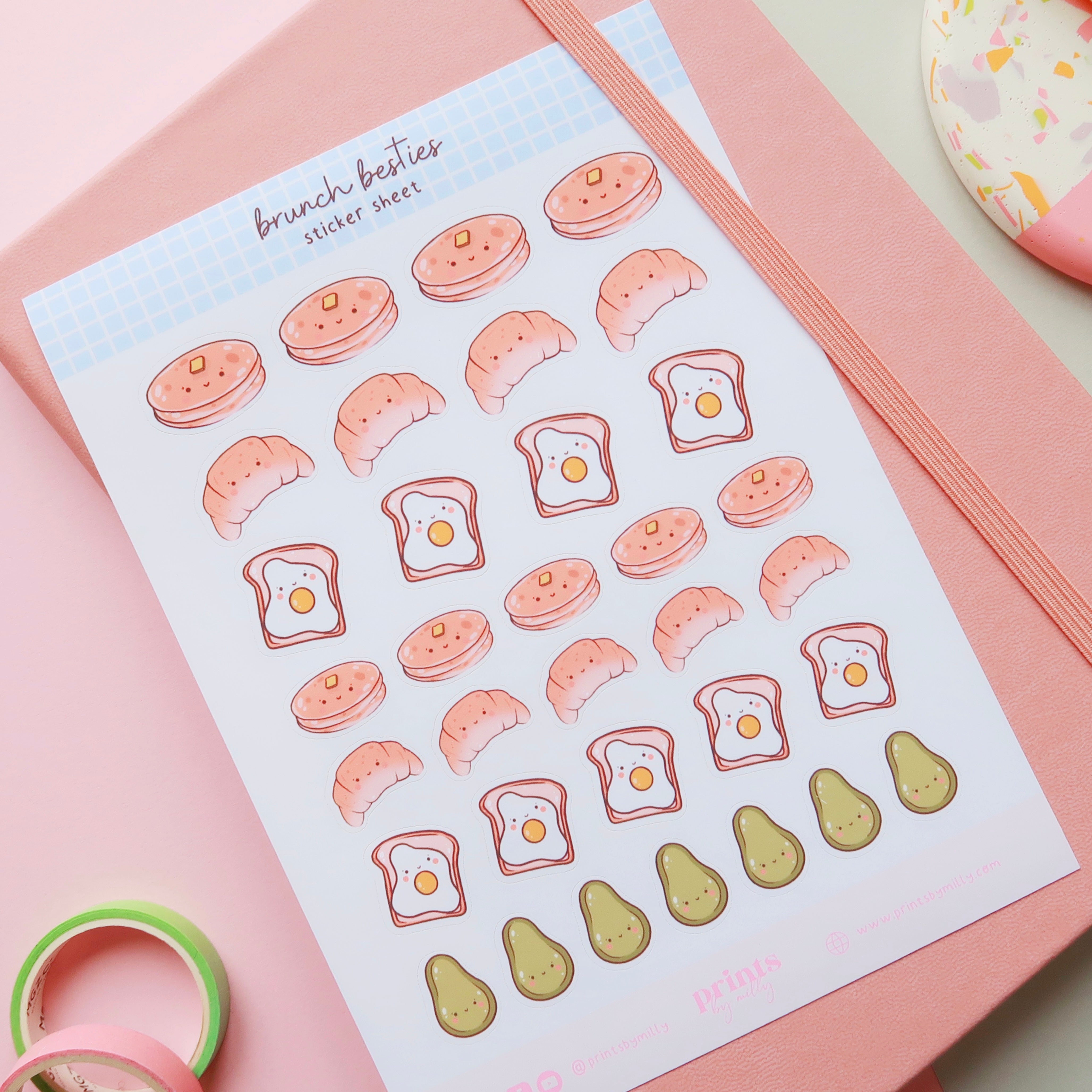 Brunch Besties Sticker Sheet